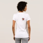 Tea Party Fairy, Watch en paddenstoelen T-shirt (Achterkant volledig)