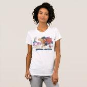 Tea Party Fairy, Watch en paddenstoelen T-shirt (Voorkant volledig)
