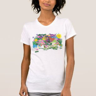 Tea Party Fairy,  Watch en paddenstoelen T-shirt