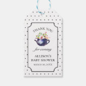 Tea Party Favor Label Cadeaulabel (Voorkant)