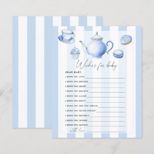 Tea party - Feestspel Wensen voor baby spel