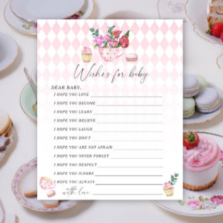 Tea party - Feestspel | Wensen voor baby spel