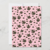 Tea Party / foto Kaart (Achterkant)