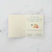 Tea Party Gevouwen Uitnodiging (Binnen)