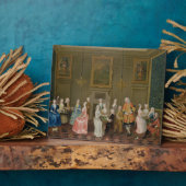 Tea Party in Lord Harrington's House, St. James's Fotoplaat (Zijkant)