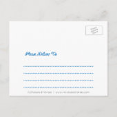 Tea Party Inspirerend Briefkaart (Achterkant)