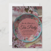 Tea Party Invitation Kaart (Voorkant)