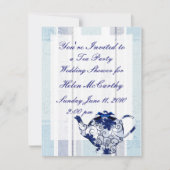 Tea Party Invitation Kaart (Voorkant)