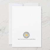 Tea Party Invitation Kaart (Achterkant)