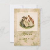 Tea Party Invitation Kaart (Voorkant)