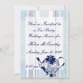 Tea Party Invitation Kaart (Voorkant)