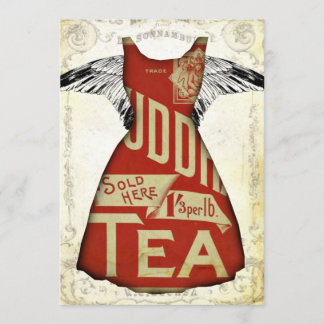 TeA PaRTy iNViTaTioNs gekleed in ReD Kaart