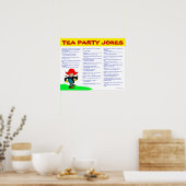 Tea Party Jokes Poster (Keuken)