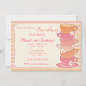 Tea Party Kaart (Voorkant)