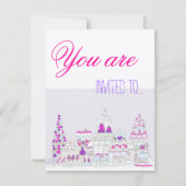 Tea Party Kaart (Voorkant)