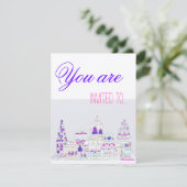 Tea Party Kaart (Staand voorkant)