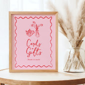 Tea Party Kaarten & Geschenken Teken met Whimsical Poster
