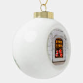 Tea Party Keramische Bal Ornament (Links)