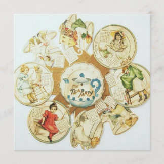 Tea Party  kinderen Kaart