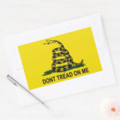 TEA PARTY LID RECHTHOEKIGE STICKER (Envelop)