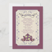 Tea Party Lijst Invitation Kaart (Voorkant)