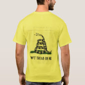 Tea Party like it's 1773 - Gadsden Shirt (Achterkant)