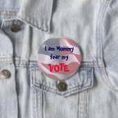 Tea Party Ma 5 Ronde Button 7,6 Cm (In situ)