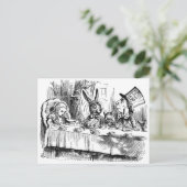 Tea Party & Madness Briefkaart (Staand voorkant)