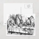 Tea Party & Madness Briefkaart (Voorkant / Achterkant)