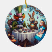 Tea Party met het Hatter ornament (Voorkant)