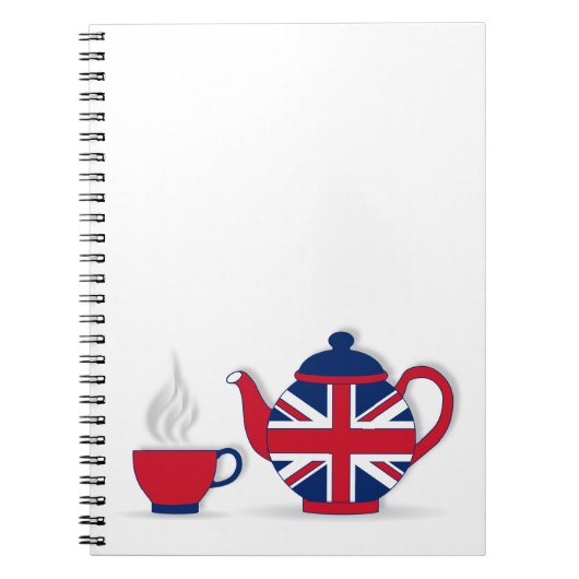 Tea Party Notitieboek (Voorkant)