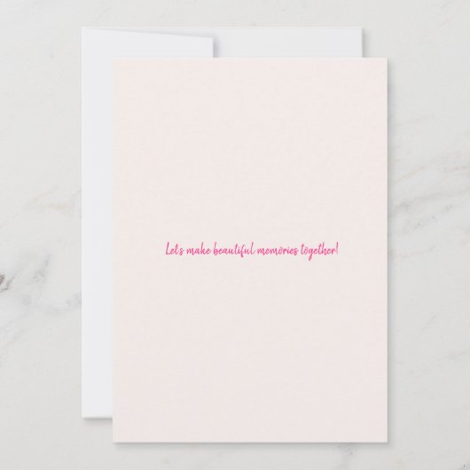 Tea Party of Book Club Gathering Uitnodiging (Achterkant)