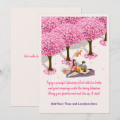 Tea Party of Book Club Gathering Uitnodiging (Voorkant / Achterkant)