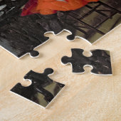 Tea Party (olie op canvas) Legpuzzel (Zijkant)