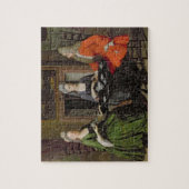 Tea Party (olie op canvas) Legpuzzel (Verticaal)