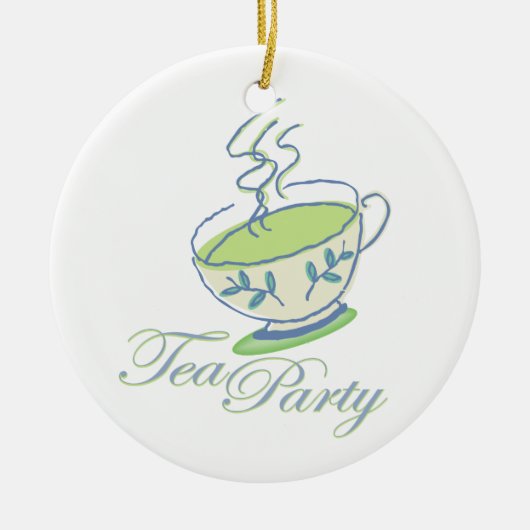 Tea Party Ornament (Voorkant)
