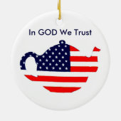 Tea Party Ornament we the People United We stand (Achterkant)
