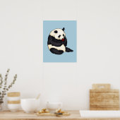 Tea Party Panda Poster (Keuken)