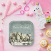  Tea Party Papieren Bordje (Feest)