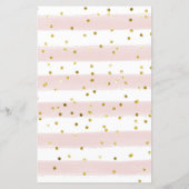 Tea Party Pastel Floral Prayers for Baby (Achterkant)