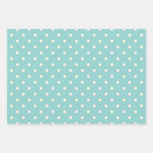 Tea Party Pastel Gift Wrapping Paper Set (Voorkant 2)