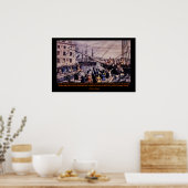 Tea Party Patrick Henry Poster (Keuken)