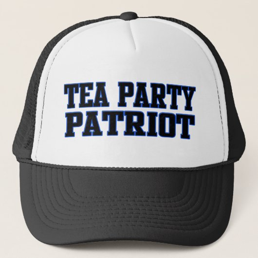 Tea Party Patriot Trucker Pet (Voorkant)