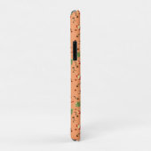 Tea Party Pattern - grillige theepotten, beker Case-Mate iPhone Case (Achterkant/rechts)