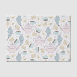 Tea Party Pattern Tissuepapier