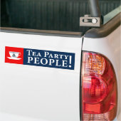 Tea Party People! Bumpersticker (Op Truck)