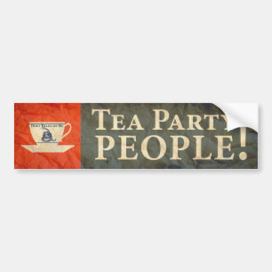Tea Party People! Bumpersticker