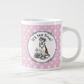 Tea Party Pit Bull (lt brindle white 3) Grote Koffiekop (Rechts)