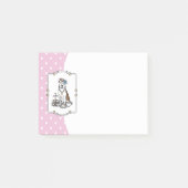 Tea Party Pit Bull (lt brindle white 3) Post-it® Notes (Voorkant)