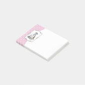 Tea Party Pit Bull (lt brindle white 3) Post-it® Notes (Schuin)